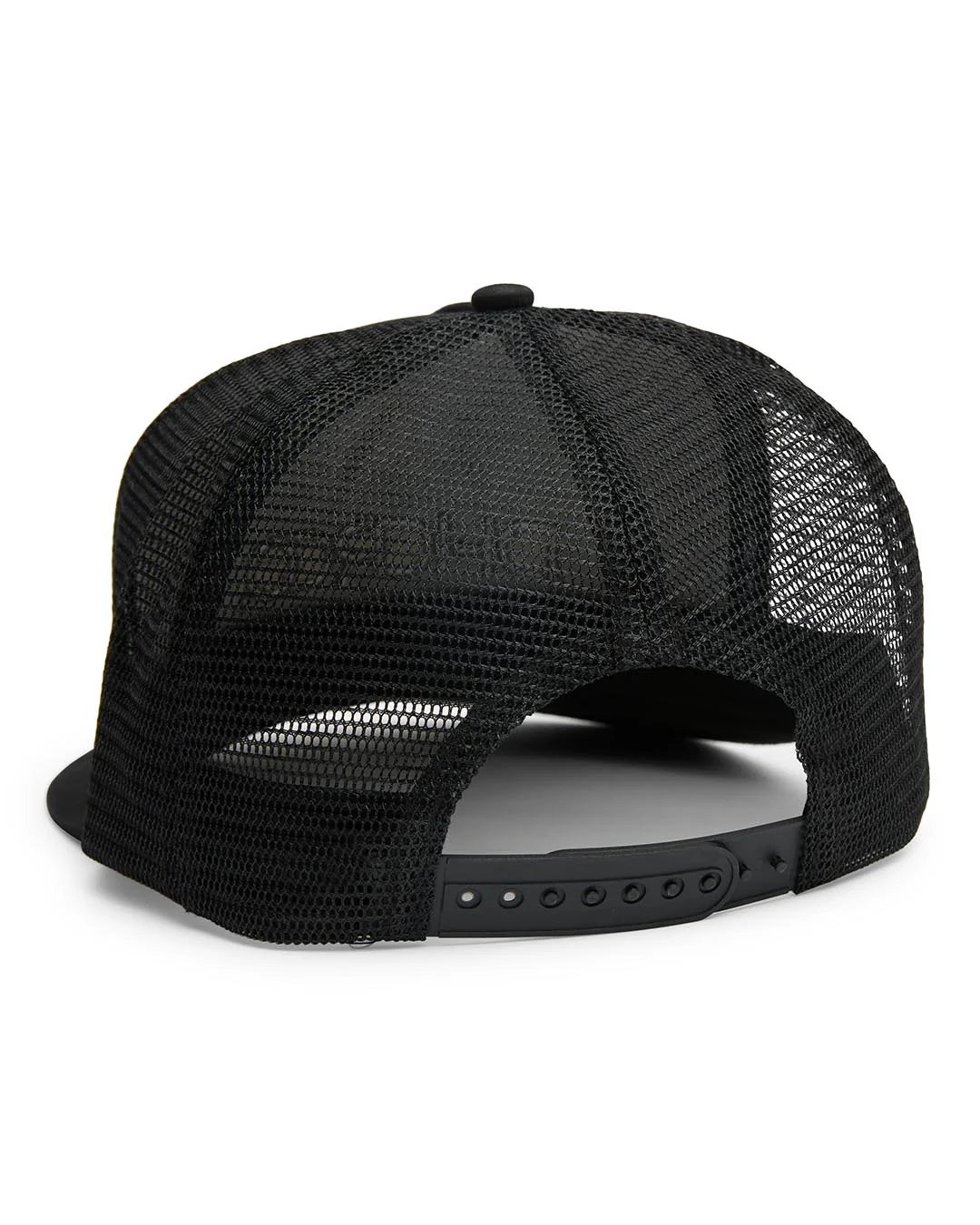 Flat Brim Trucker / Black / DHARCO