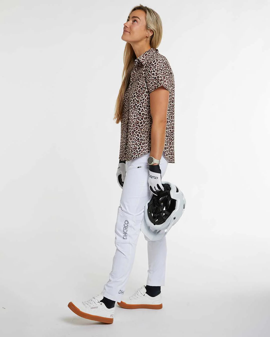 Mujer Tech Party Shirt / Leopard / DHARCO