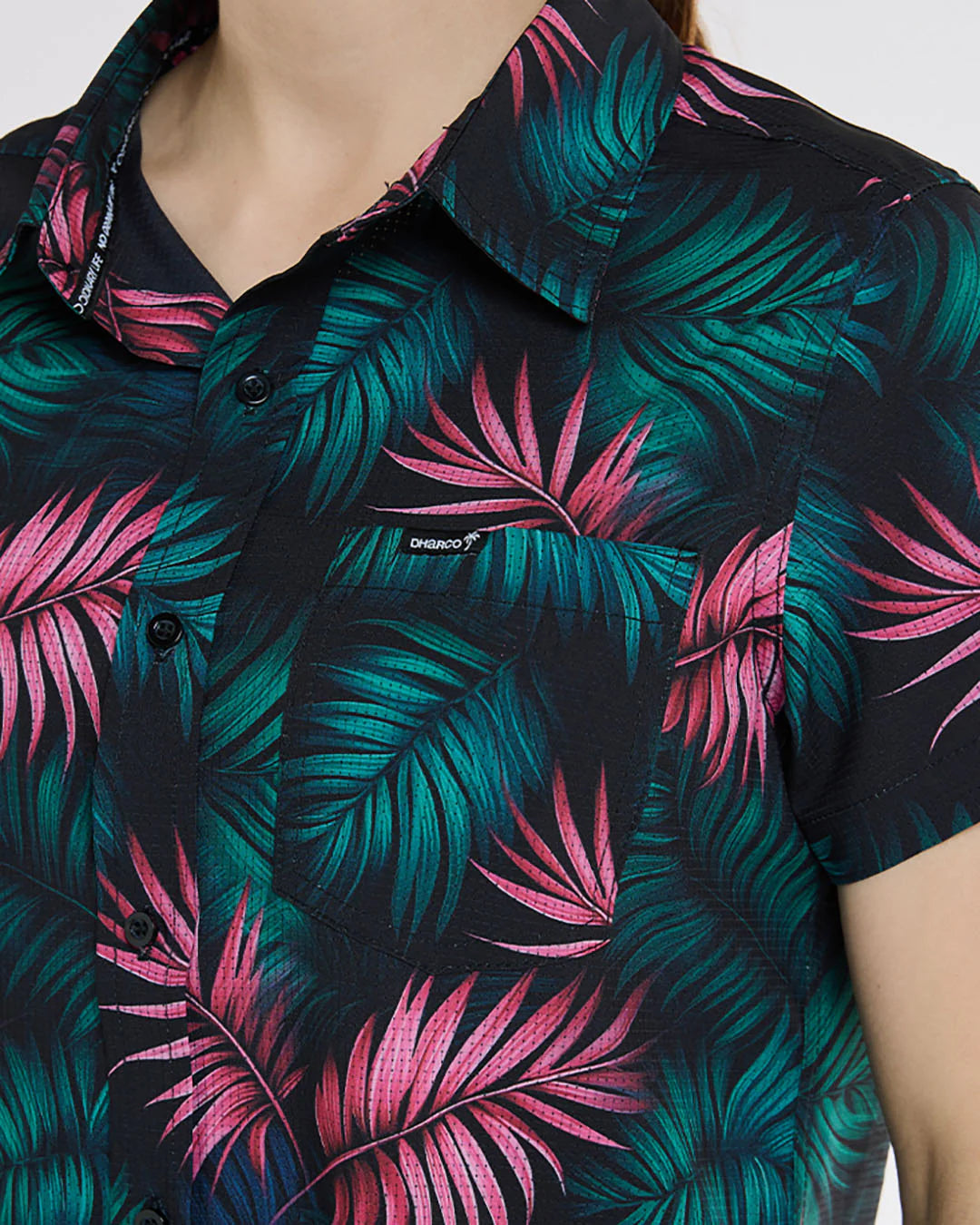 Tech Party Shirt  Dark Fern