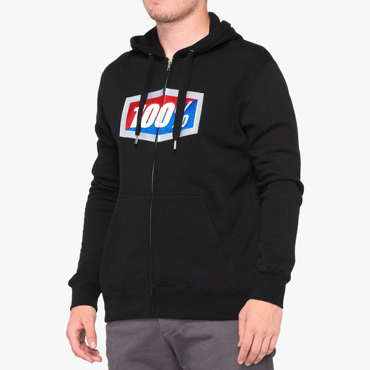 Sudadera / CLASSIC Pullover Hoodie Fleece Black / 100Percent